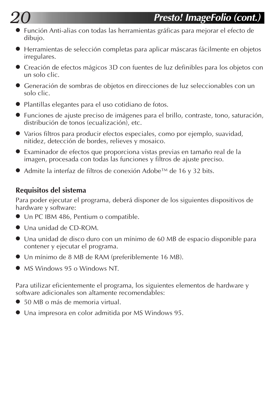 Presto! imagefolio (cont.) | JVC MultiMediaNavigator User Manual | Page 100 / 222