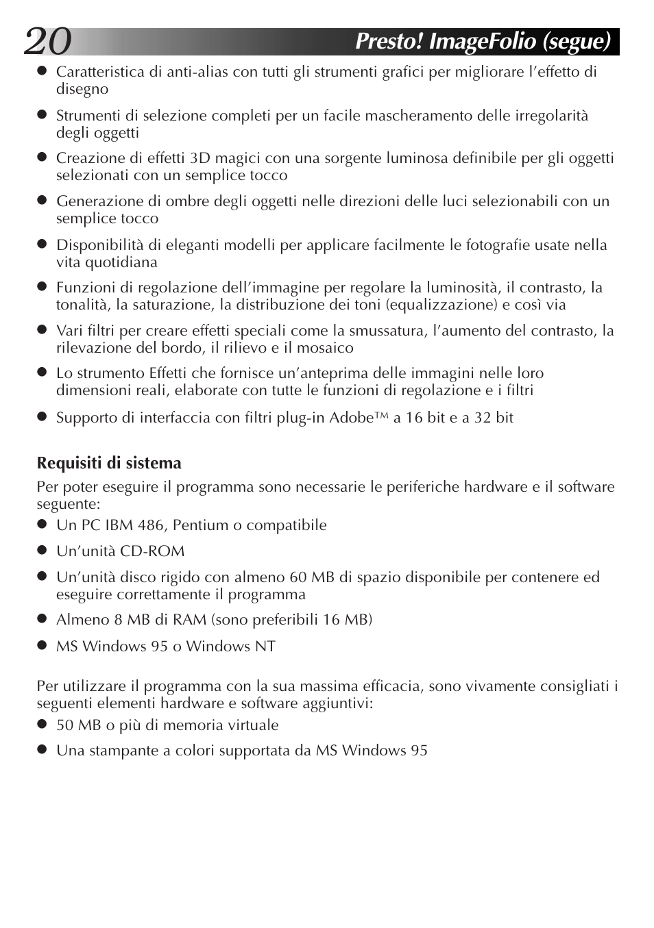 Presto! imagefolio (segue) | JVC MultiMediaNavigator User Manual | Page 120 / 222