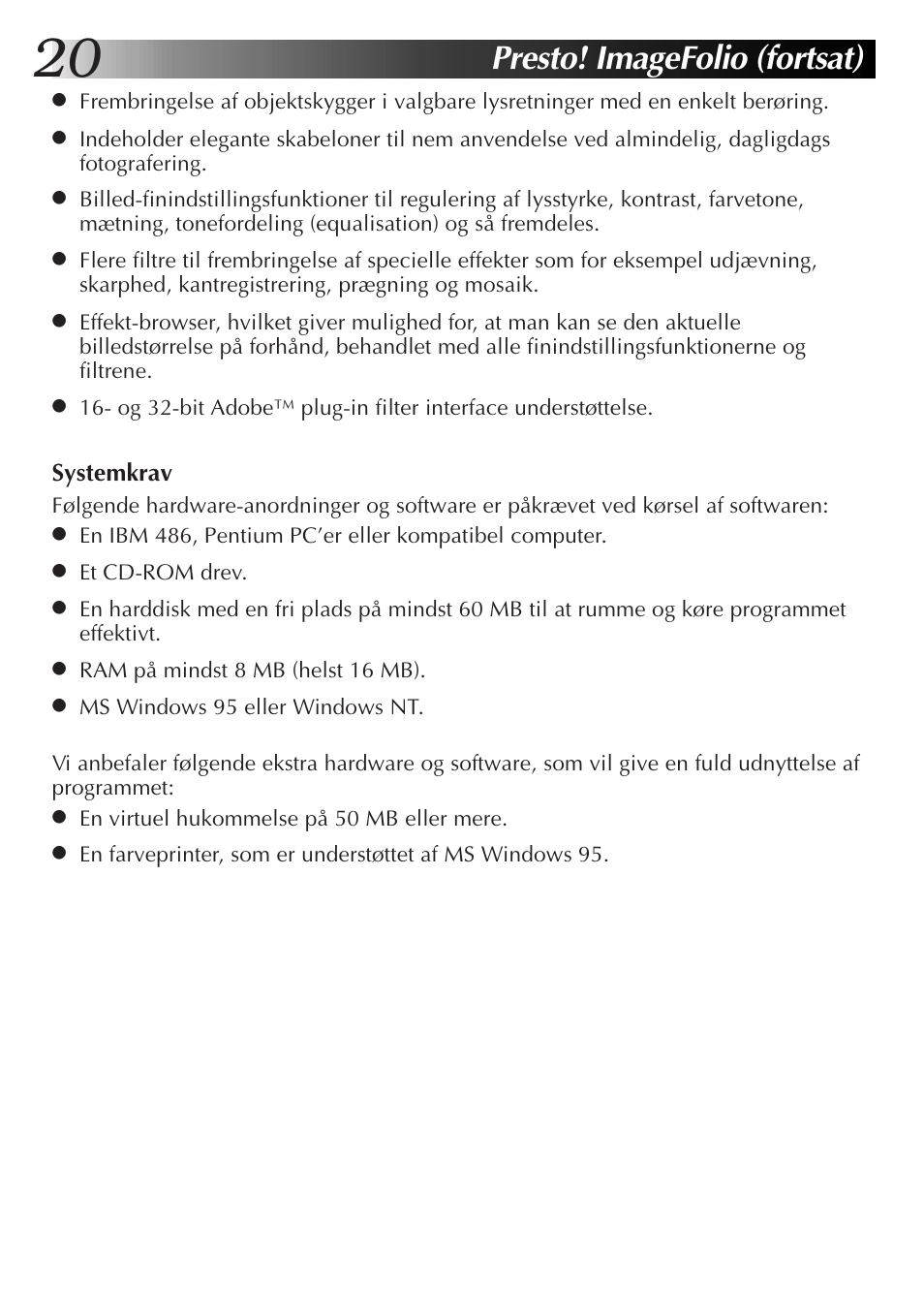Presto! imagefolio (fortsat) | JVC MultiMediaNavigator User Manual | Page 140 / 222