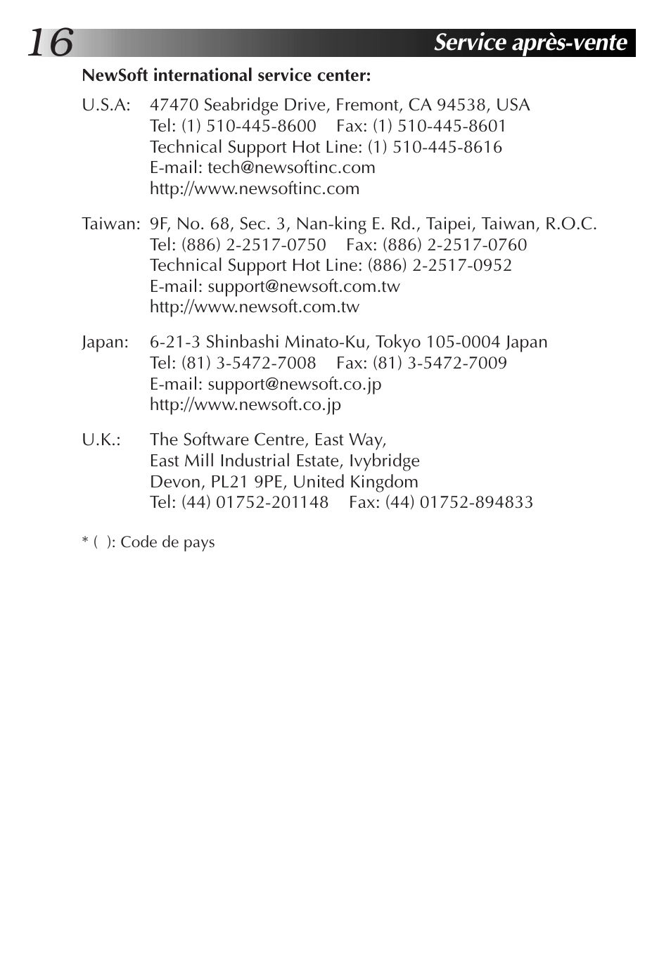 Service après-vente | JVC MultiMediaNavigator User Manual | Page 56 / 222