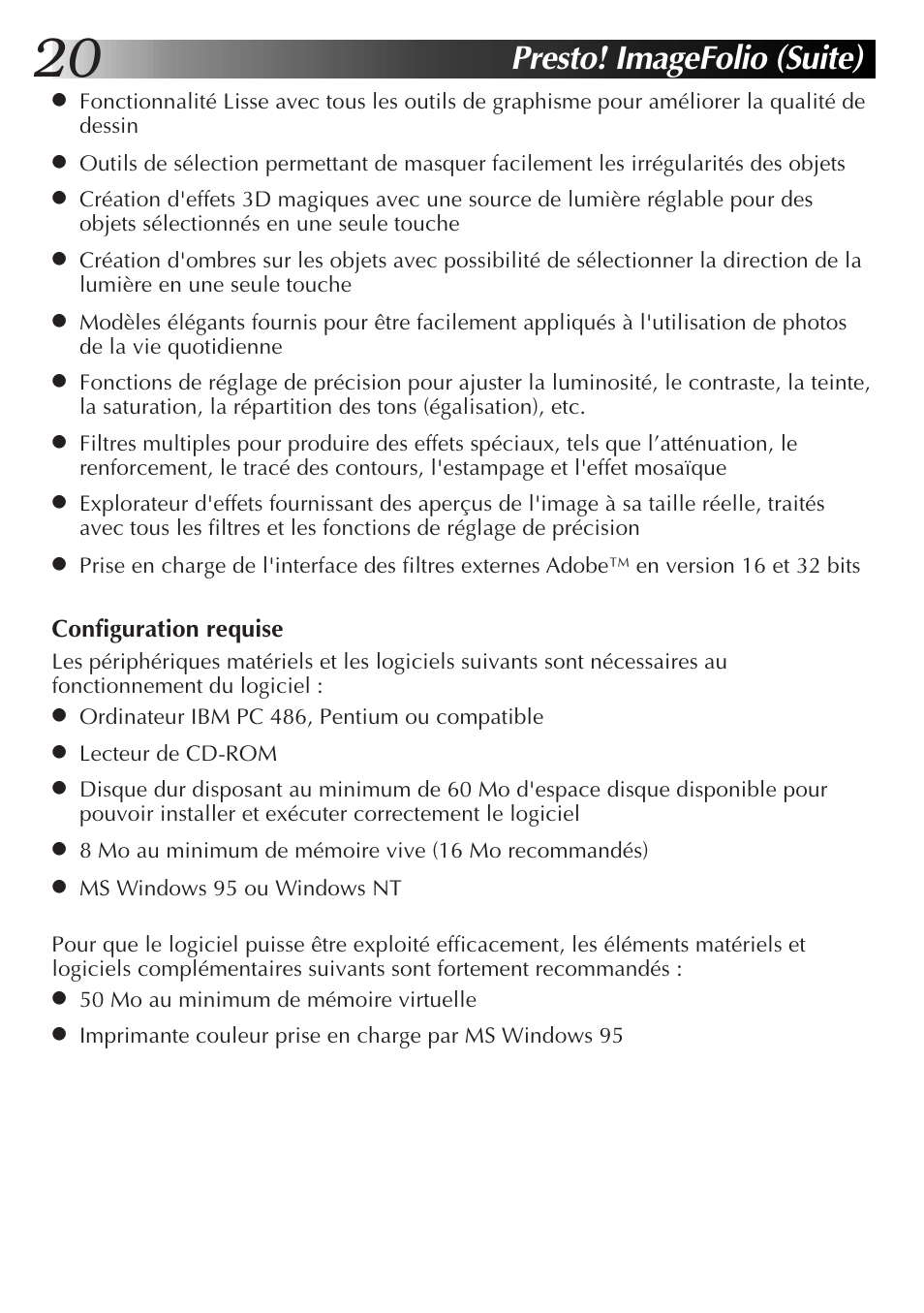 Presto! imagefolio (suite) | JVC MultiMediaNavigator User Manual | Page 60 / 222
