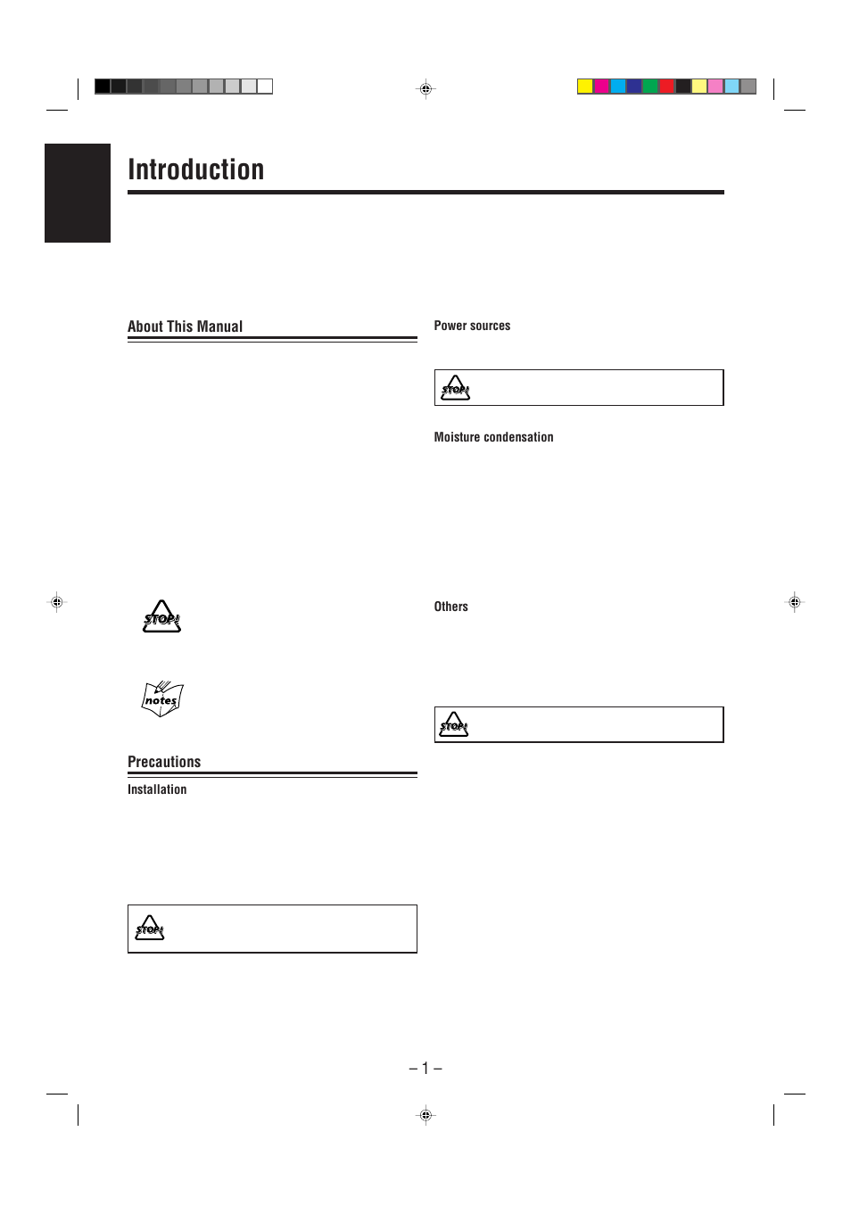 Introduction | JVC CA-MXJ206 User Manual | Page 4 / 32