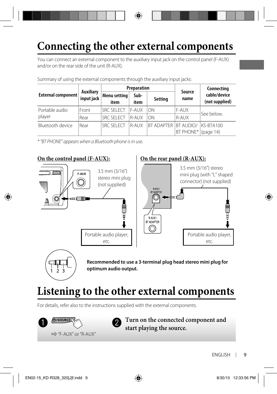 JVC GET0669-001A User Manual | Page 9 / 43