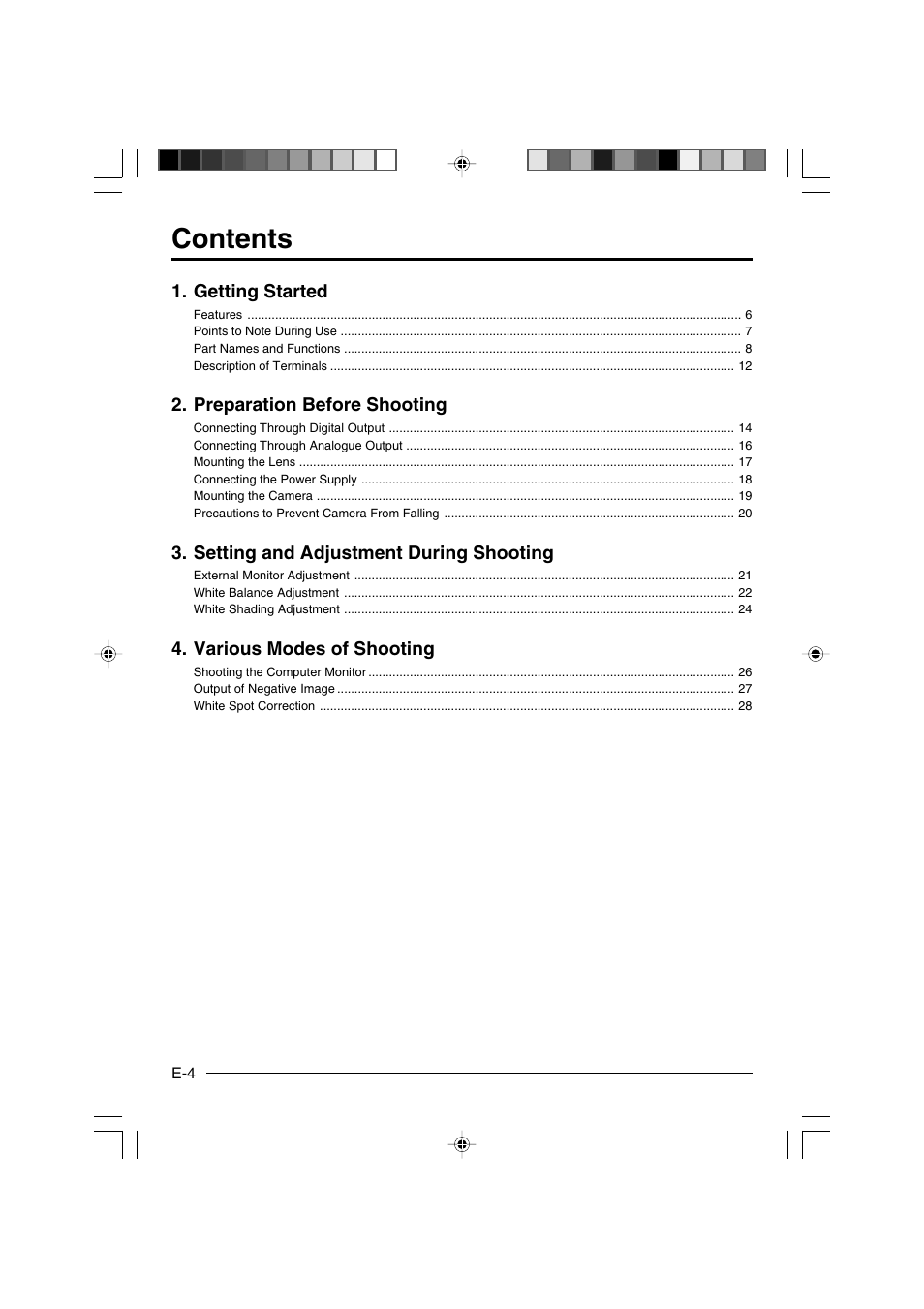 JVC KY-F550 User Manual | Page 4 / 52