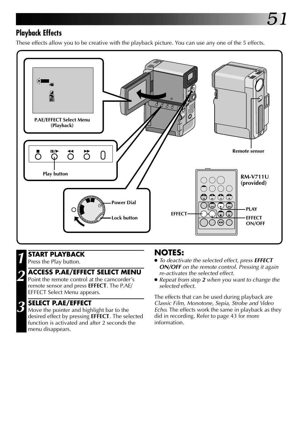Playback effects | JVC 0997TOV*UN*SN User Manual | Page 51 / 84