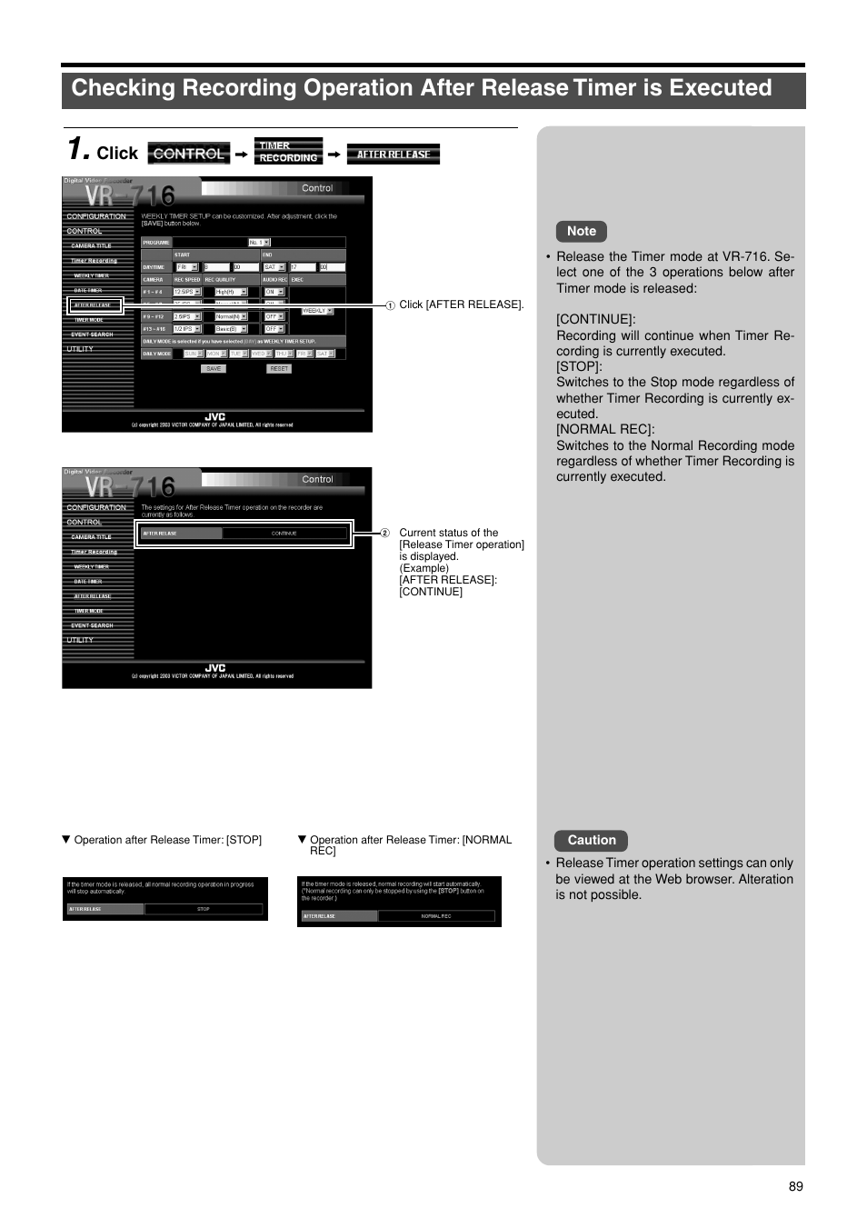 JVC VR-716E User Manual | Page 89 / 118