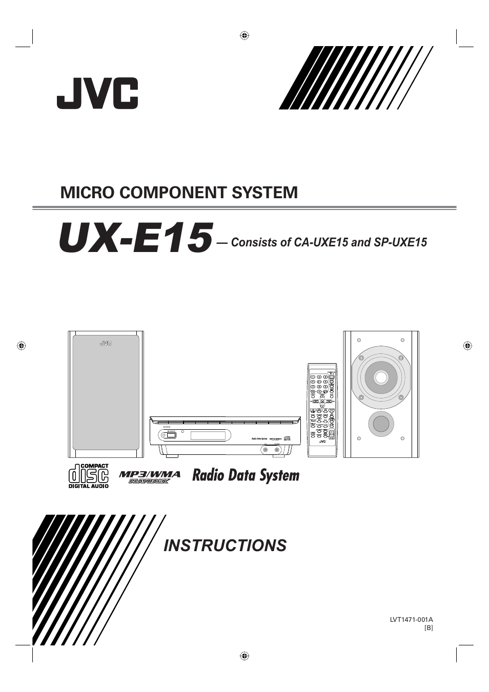 JVC CA-UXE15 User Manual | 33 pages