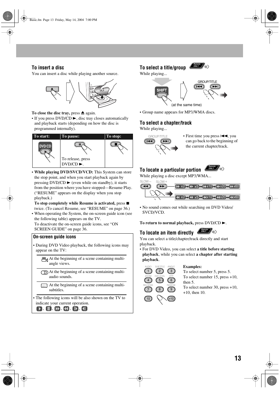 JVC UX-P450 User Manual | Page 164 / 198