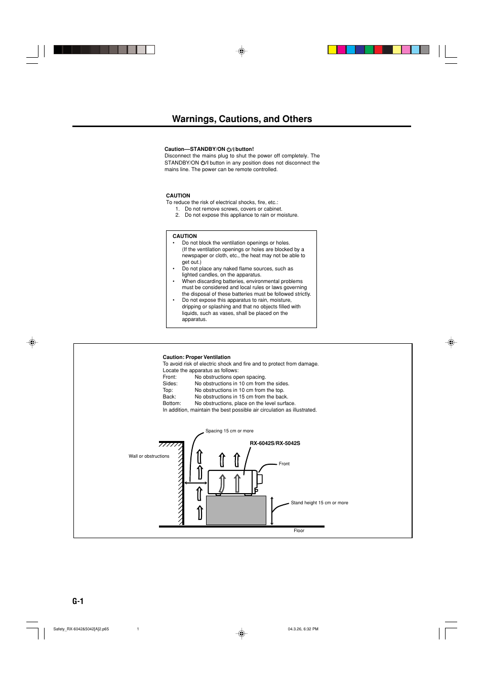 Warnings, cautions, and others | JVC 0404RYMMDWJEIN User Manual | Page 2 / 42