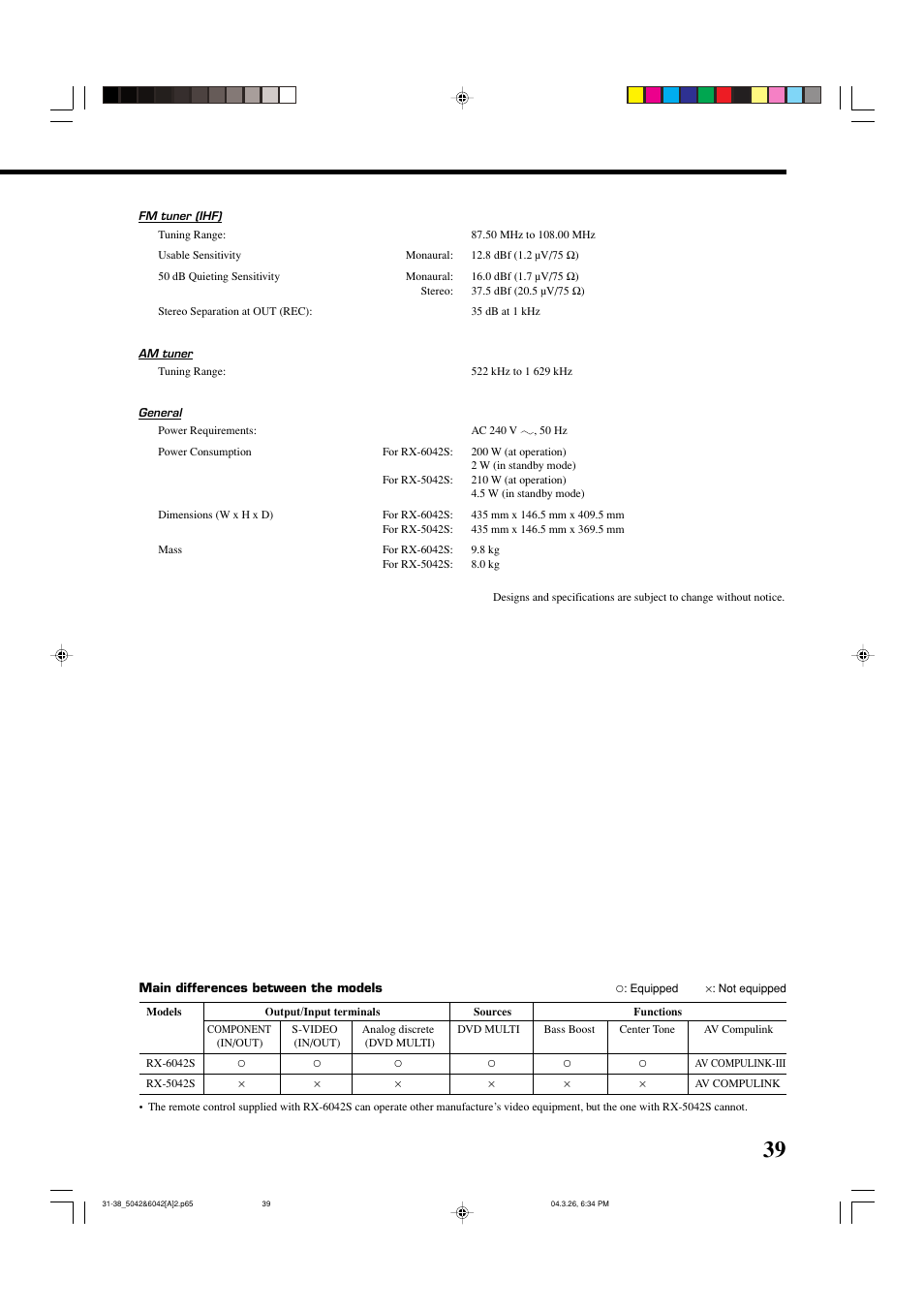 JVC 0404RYMMDWJEIN User Manual | Page 41 / 42