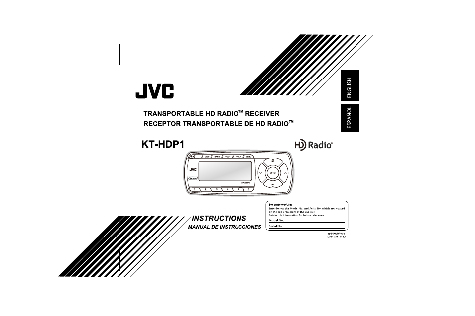 JVC KT-HDP1 User Manual | 38 pages