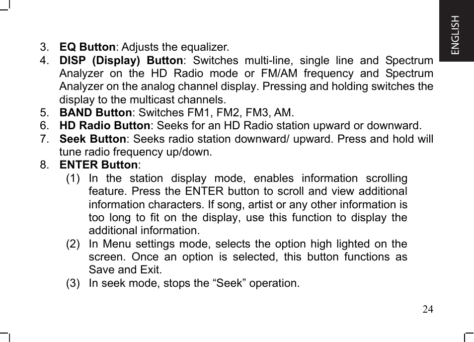 JVC KT-HDP1 User Manual | Page 25 / 38