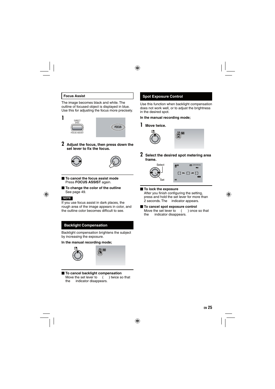 JVC Everio GZ-HD10 User Manual | Page 25 / 68