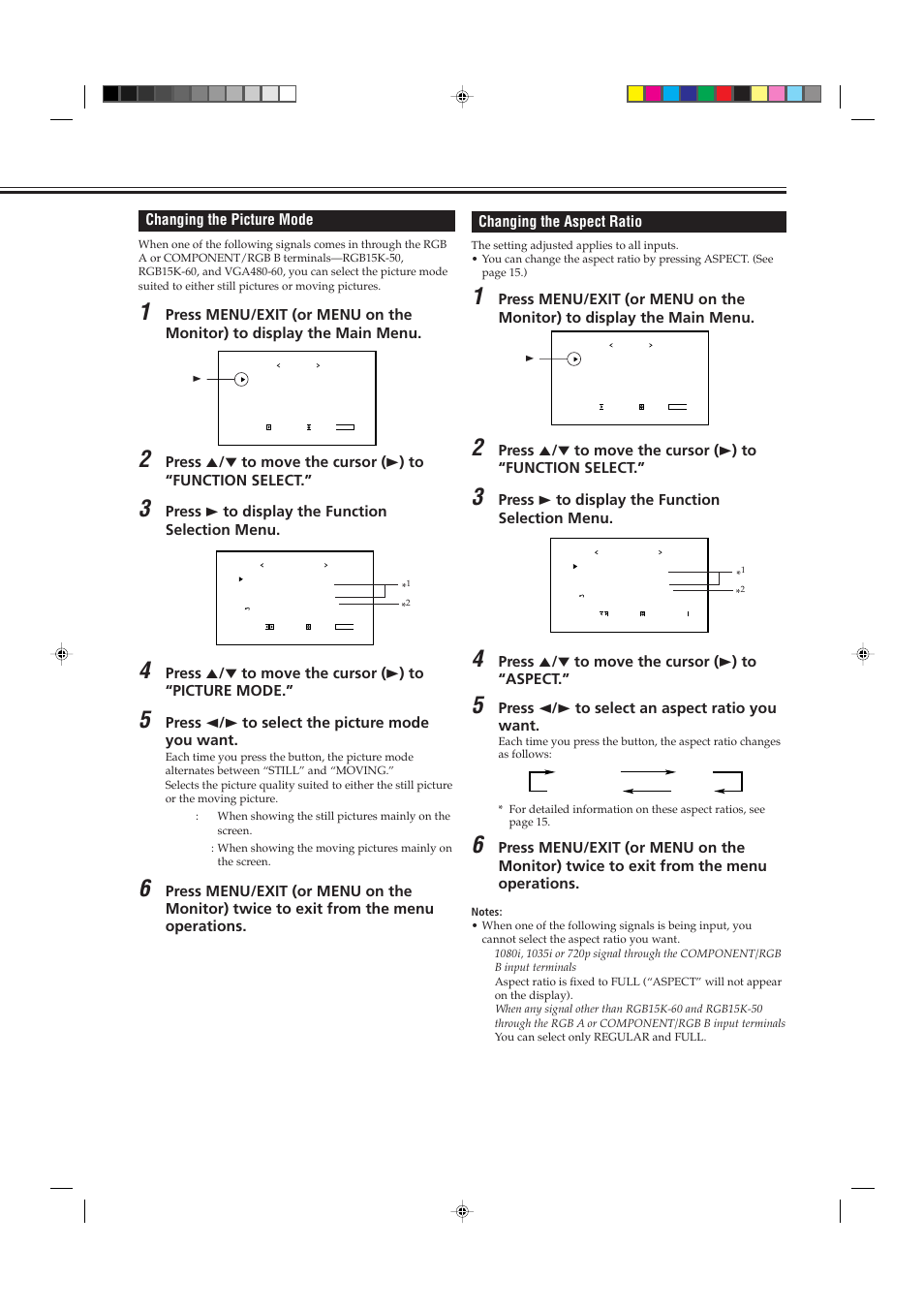 JVC GM-P421U User Manual | Page 23 / 40