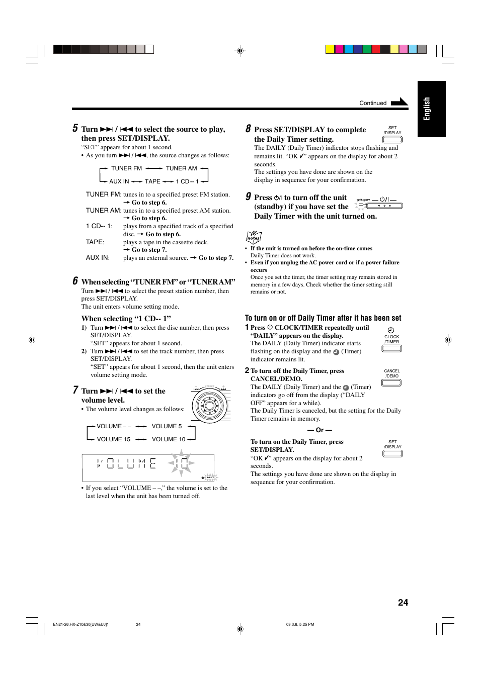 JVC CA-HXZ30 User Manual | Page 29 / 40