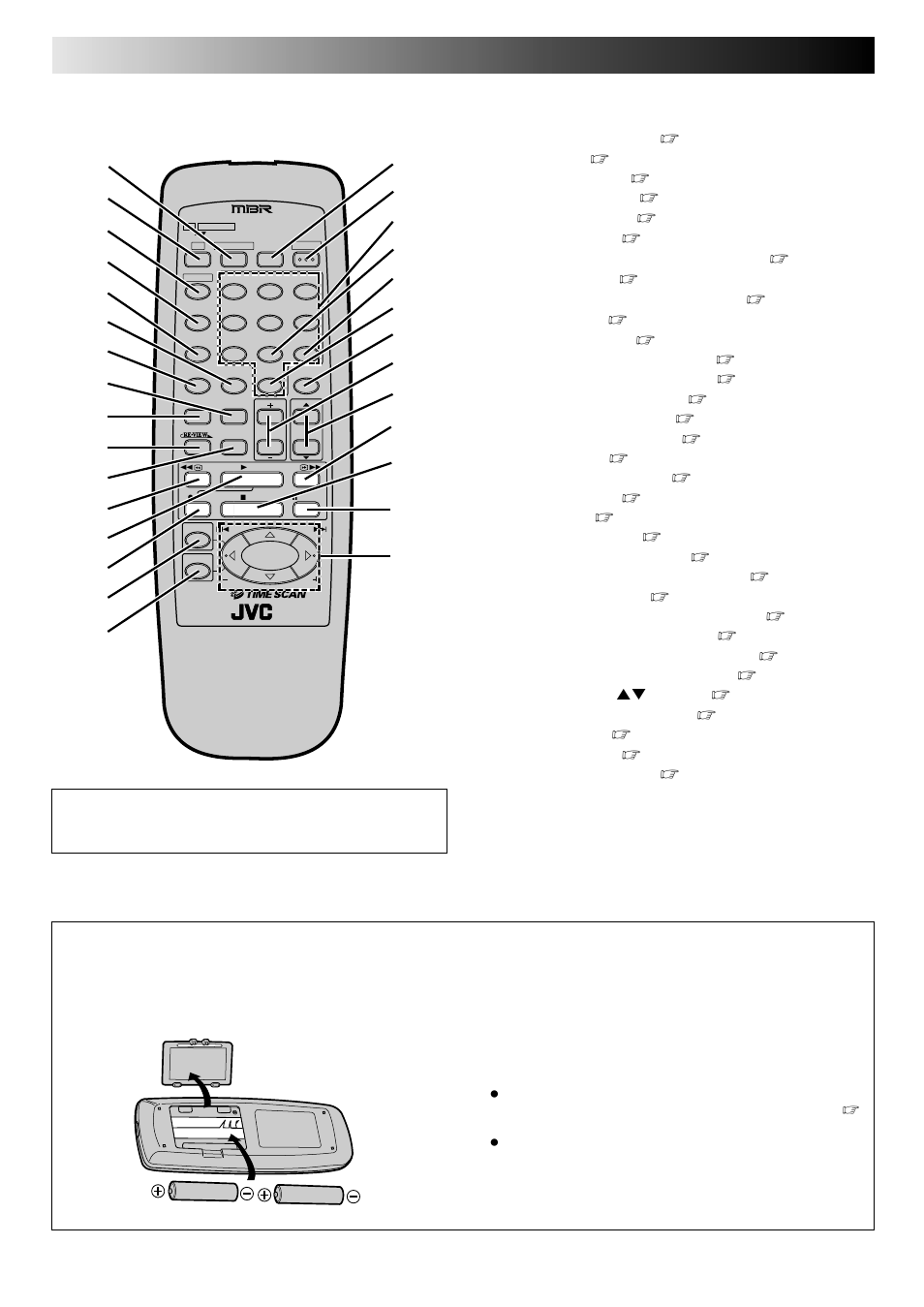 Index (cont.), Remote control | JVC HR-DD740U User Manual | Page 62 / 68