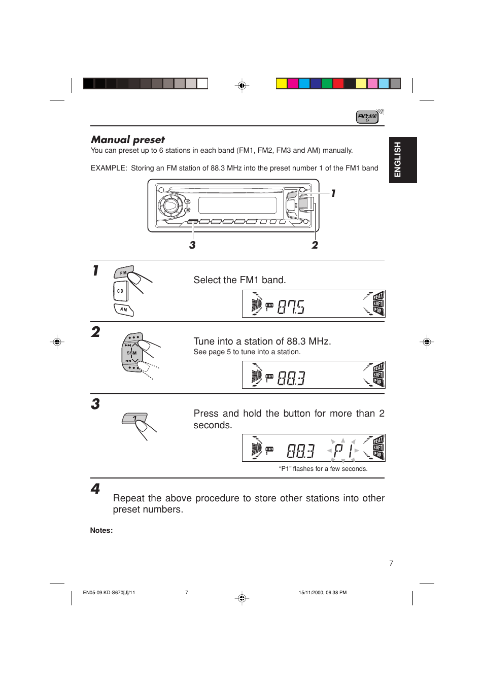 JVC KD-S670 User Manual | Page 7 / 80