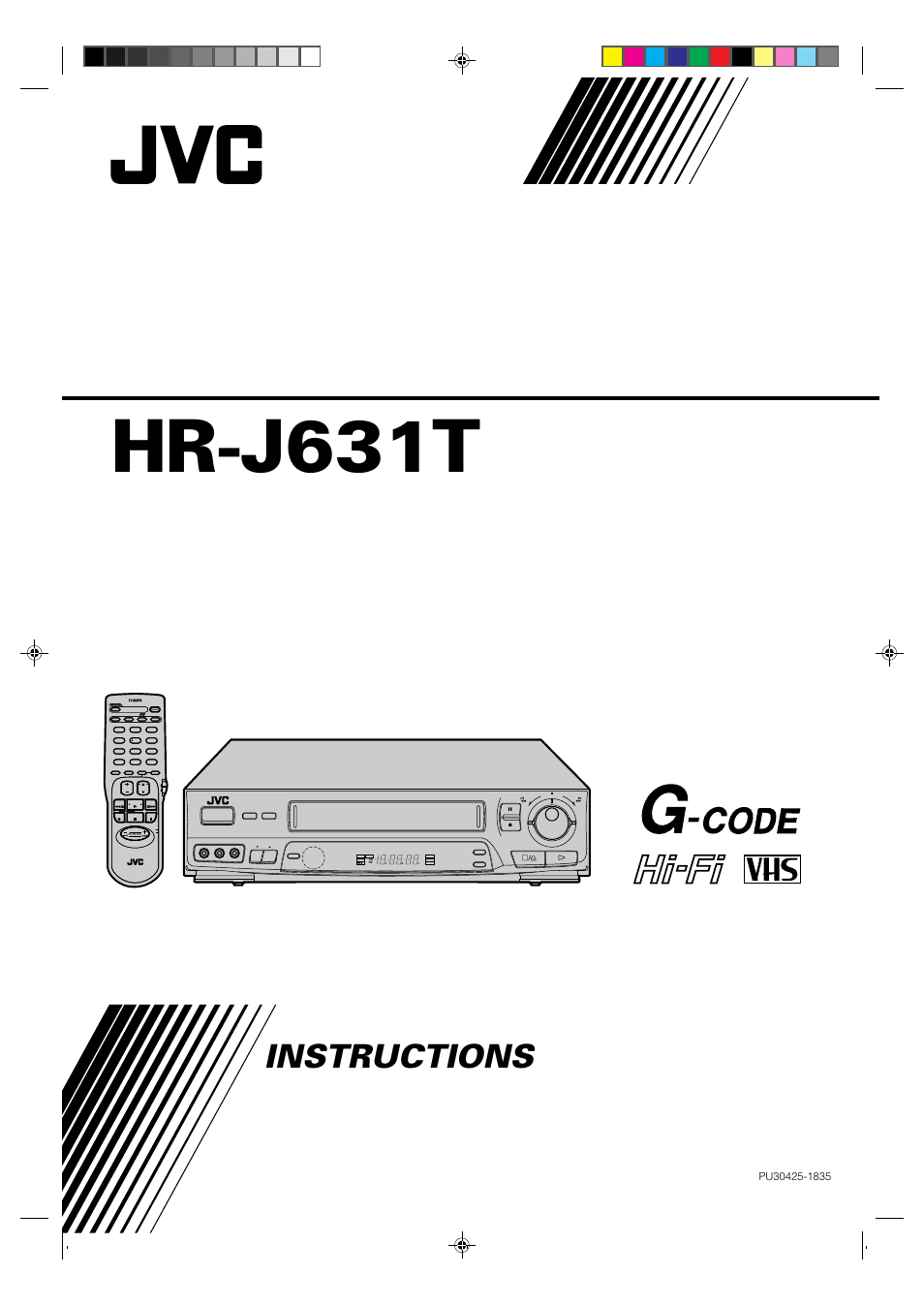 JVC HR-J631T User Manual | 46 pages