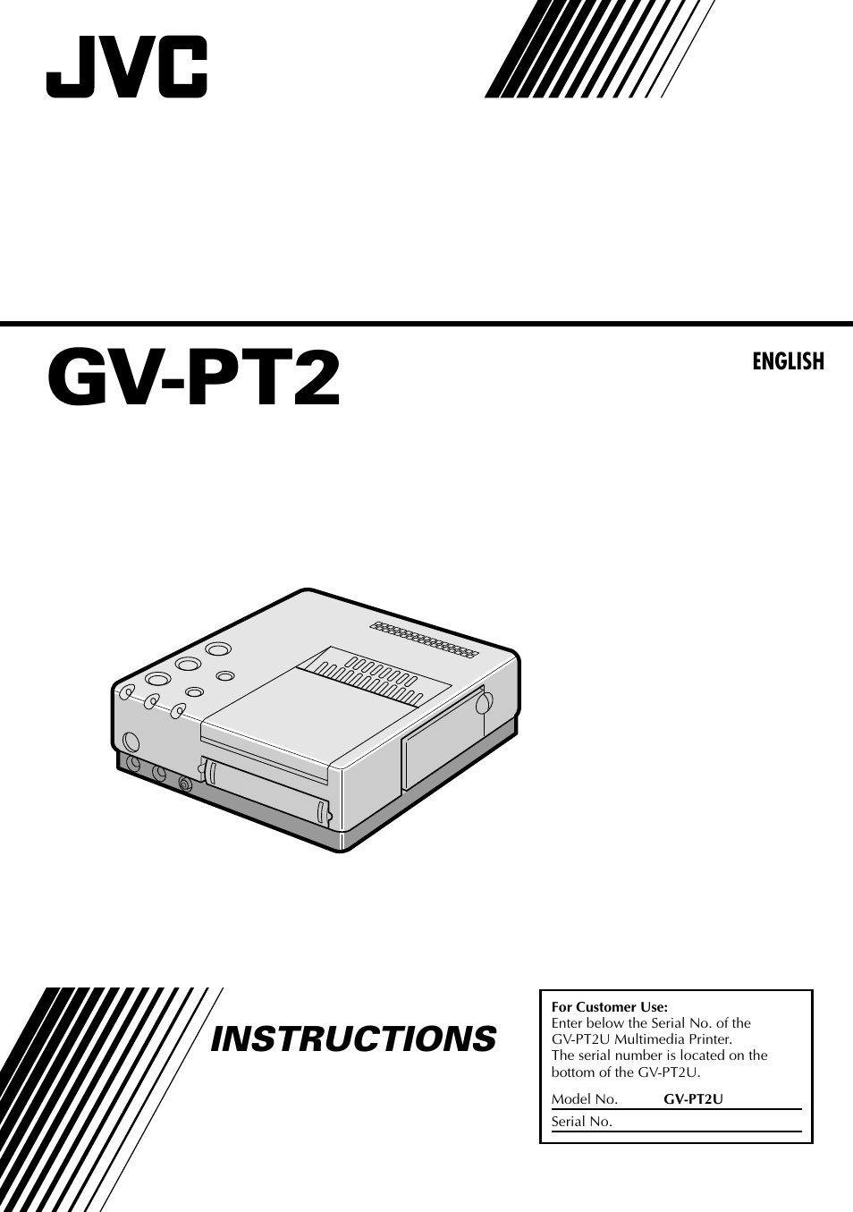 JVC GV-PT2U User Manual | 76 pages