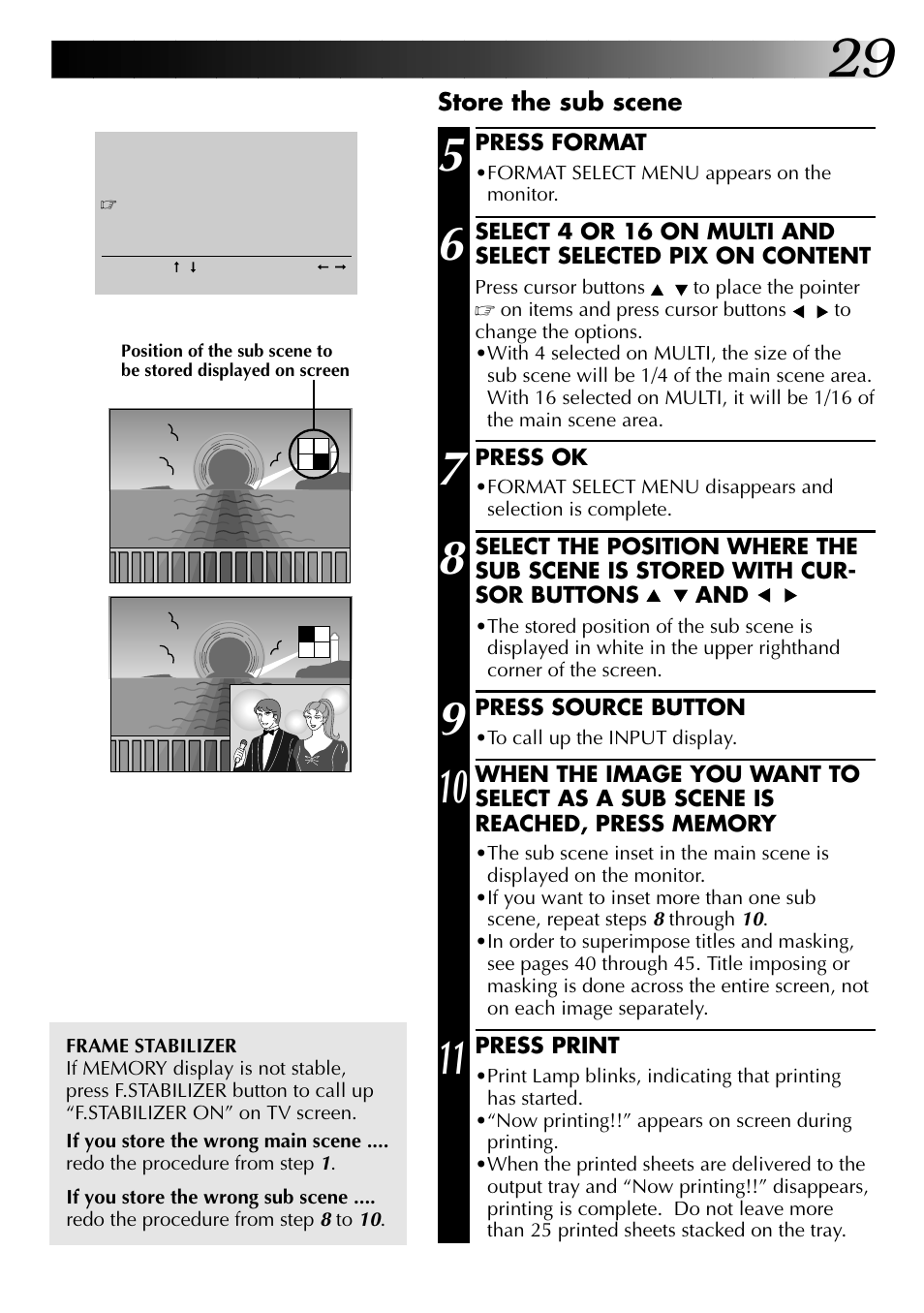 JVC GV-PT2U User Manual | Page 29 / 76
