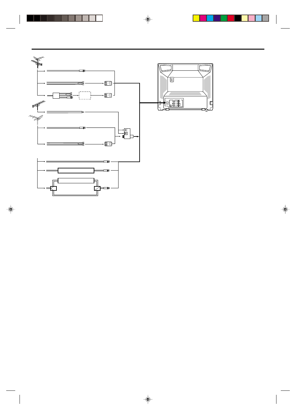 Antenna/catv connections | JVC AV-14F703 User Manual | Page 11 / 24