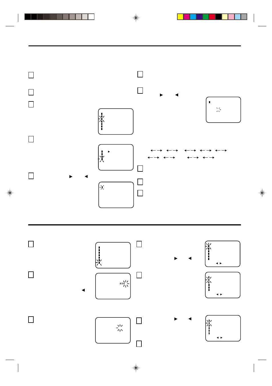 Setting v-chip, Ch label, Continued) | JVC AV-14F703 User Manual | Page 15 / 24