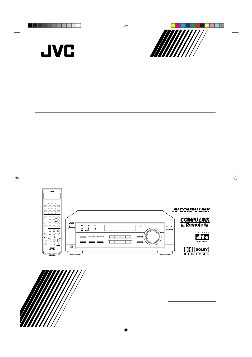 JVC RX-7010VBK User Manual | 46 pages