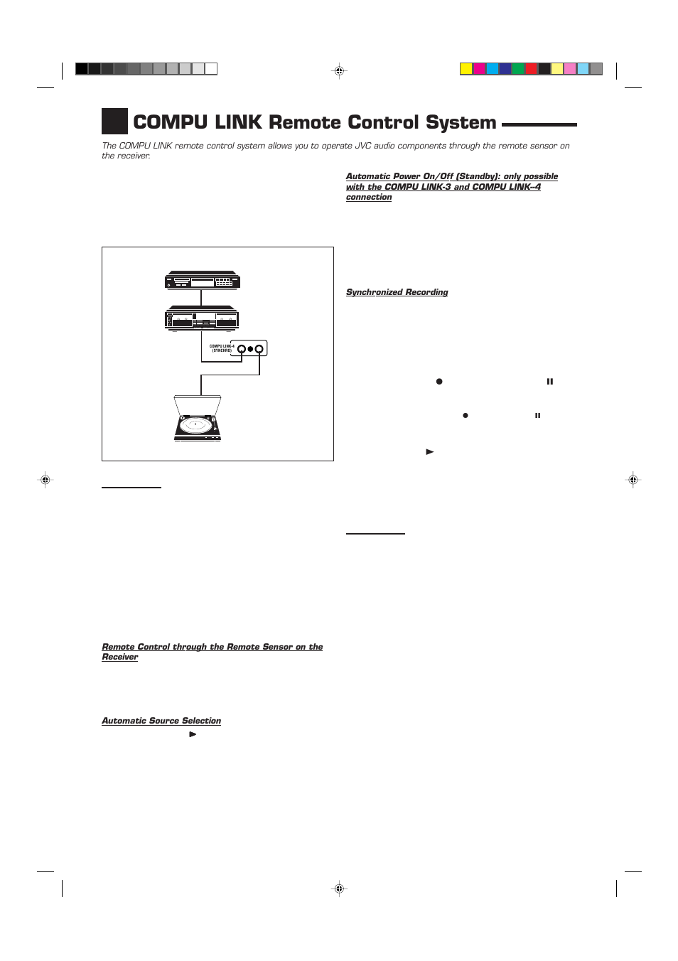 Compu link remote control system | JVC RX-7010VBK User Manual | Page 31 / 46