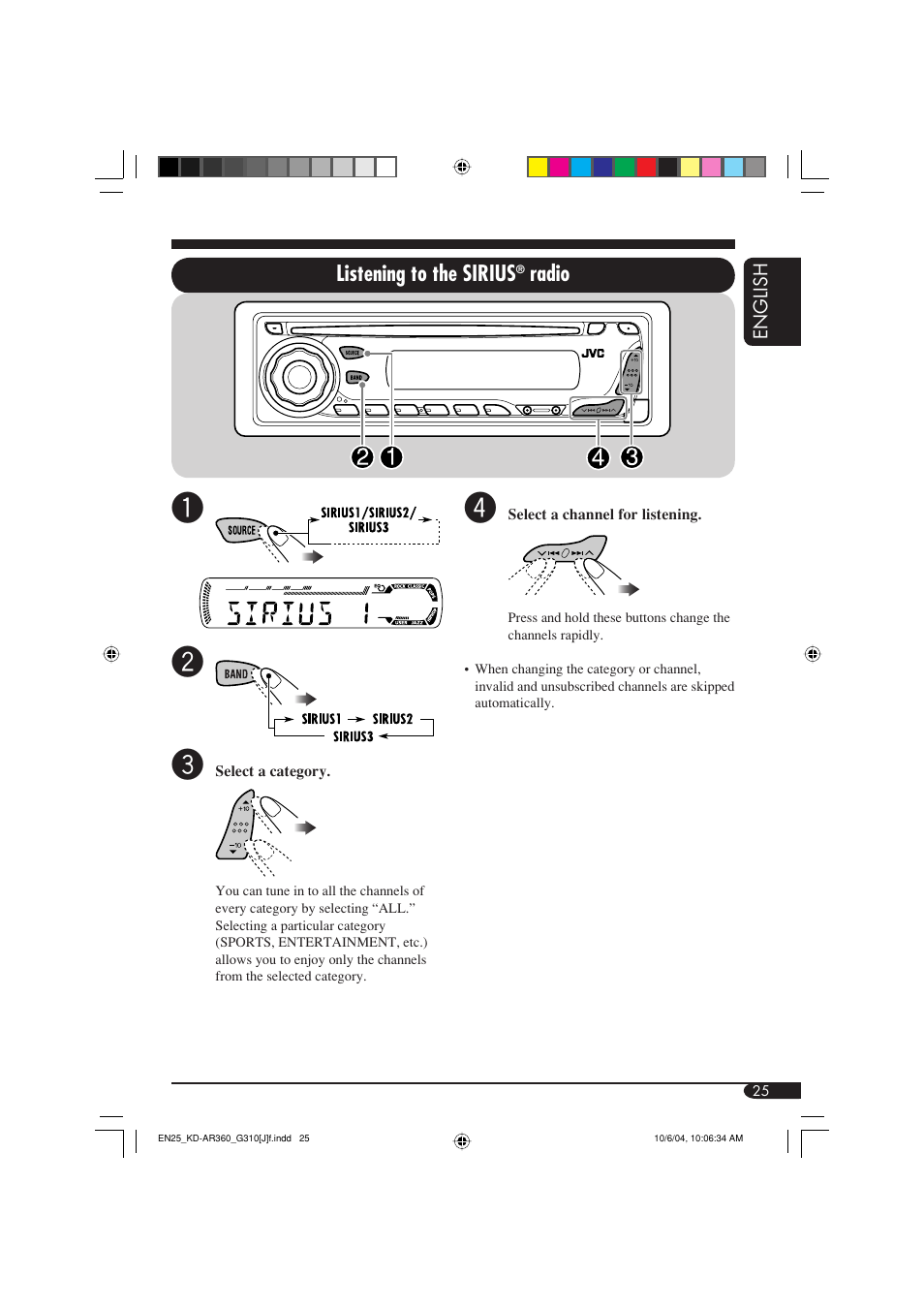 JVC KD-G310 User Manual | Page 25 / 98