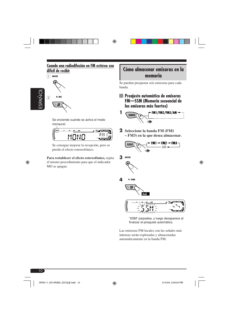 JVC KD-G310 User Manual | Page 42 / 98