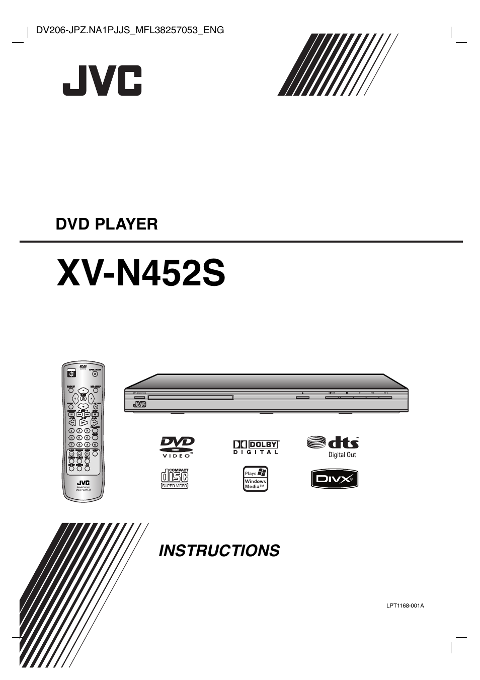 JVC XV-N452S User Manual | 28 pages