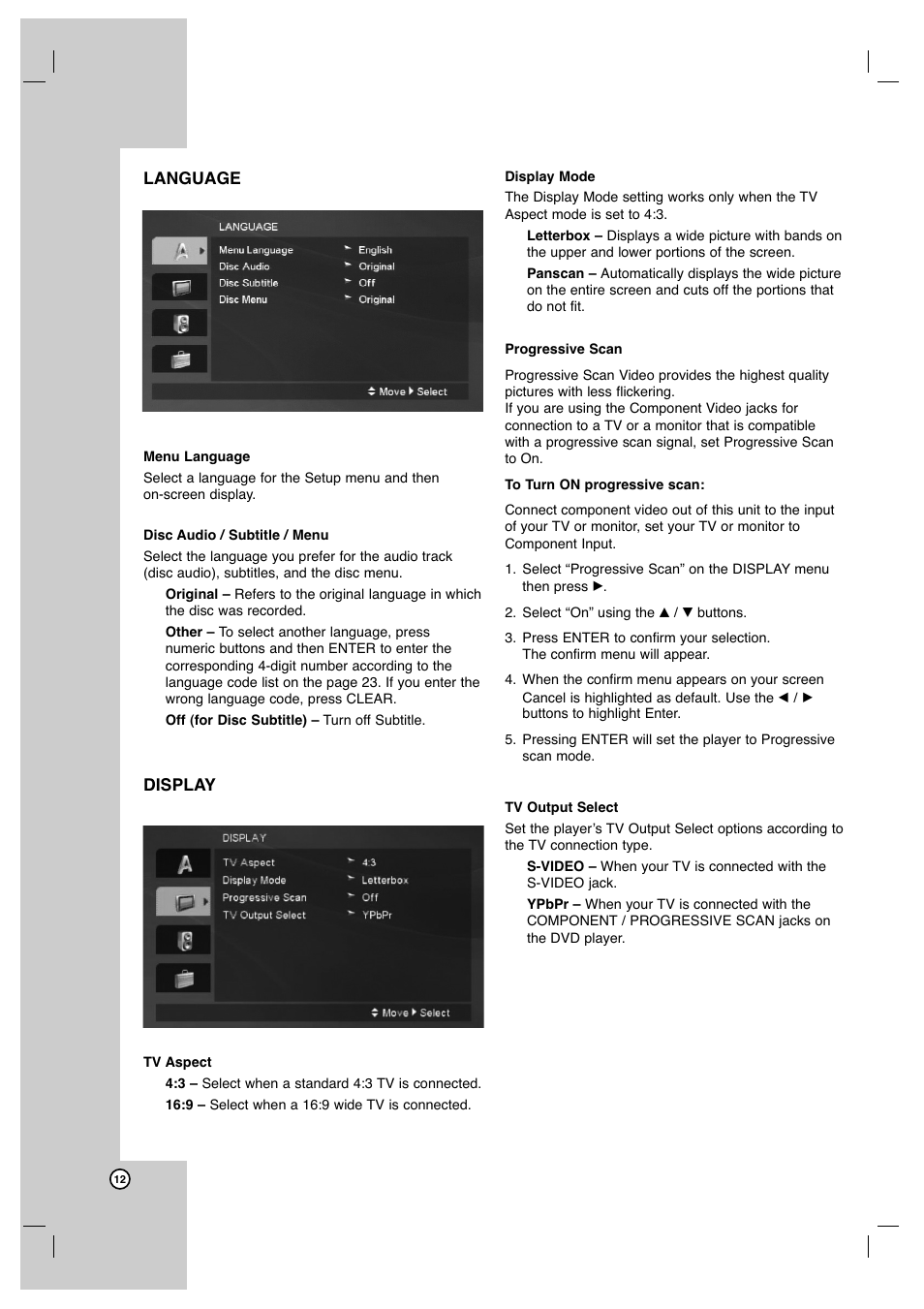 JVC XV-N452S User Manual | Page 12 / 28