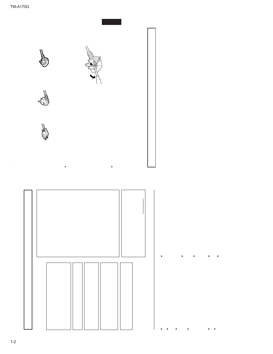 JVC TM-A170G User Manual | Page 2 / 12
