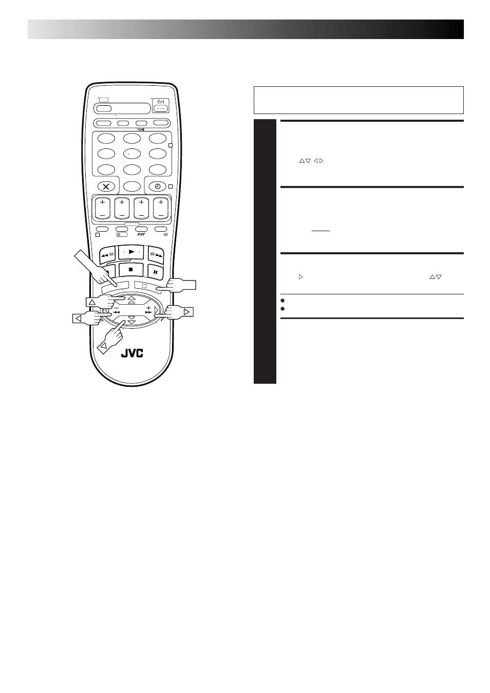 Select channel to fine-tune, Access manual channel set screen, Perform tuning | Close confirmation screen, Subsidiary settings (cont.), Fine-tuning channels already stored | JVC HR-J668EU User Manual | Page 42 / 56