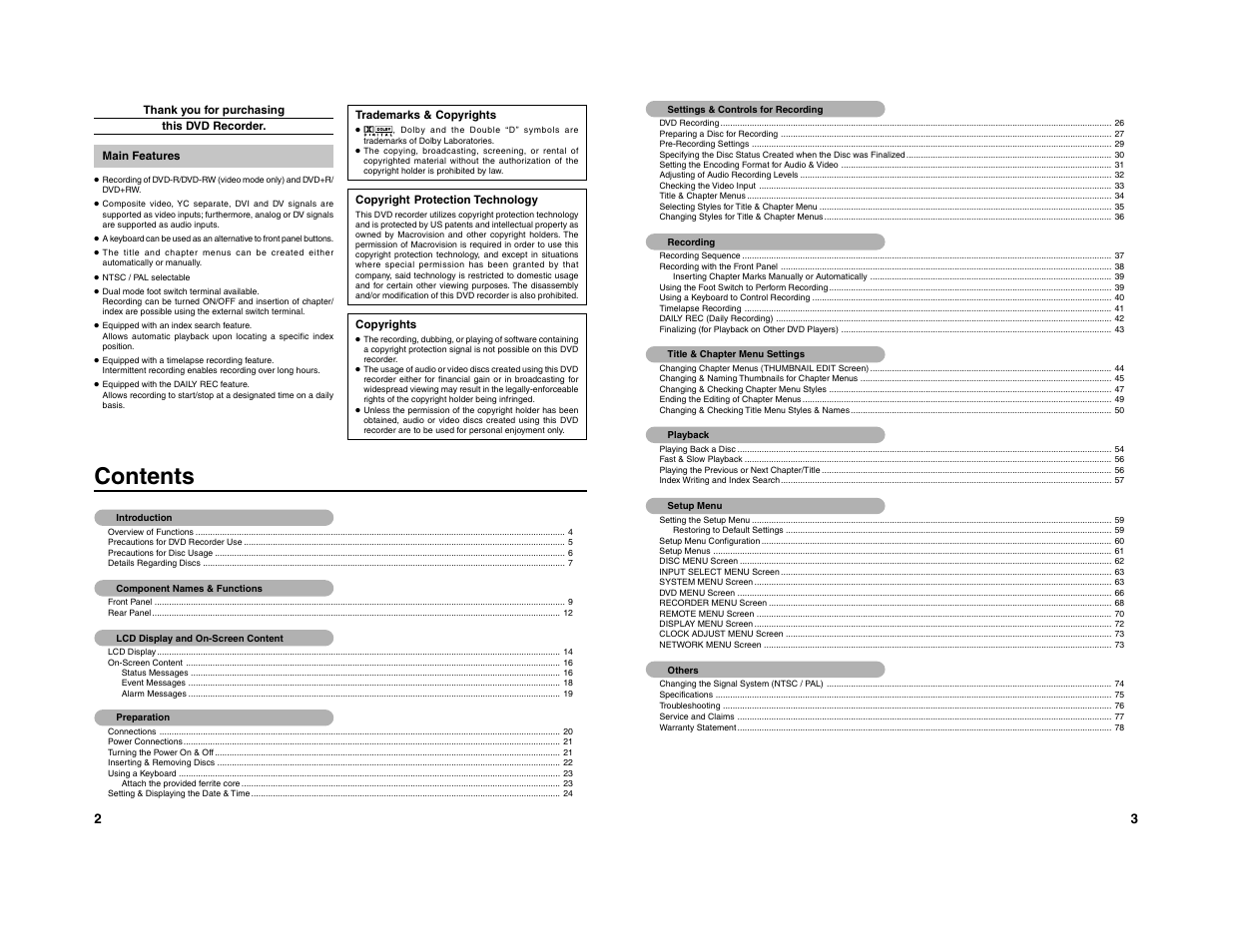 JVC 240-020-505 User Manual | Page 8 / 46
