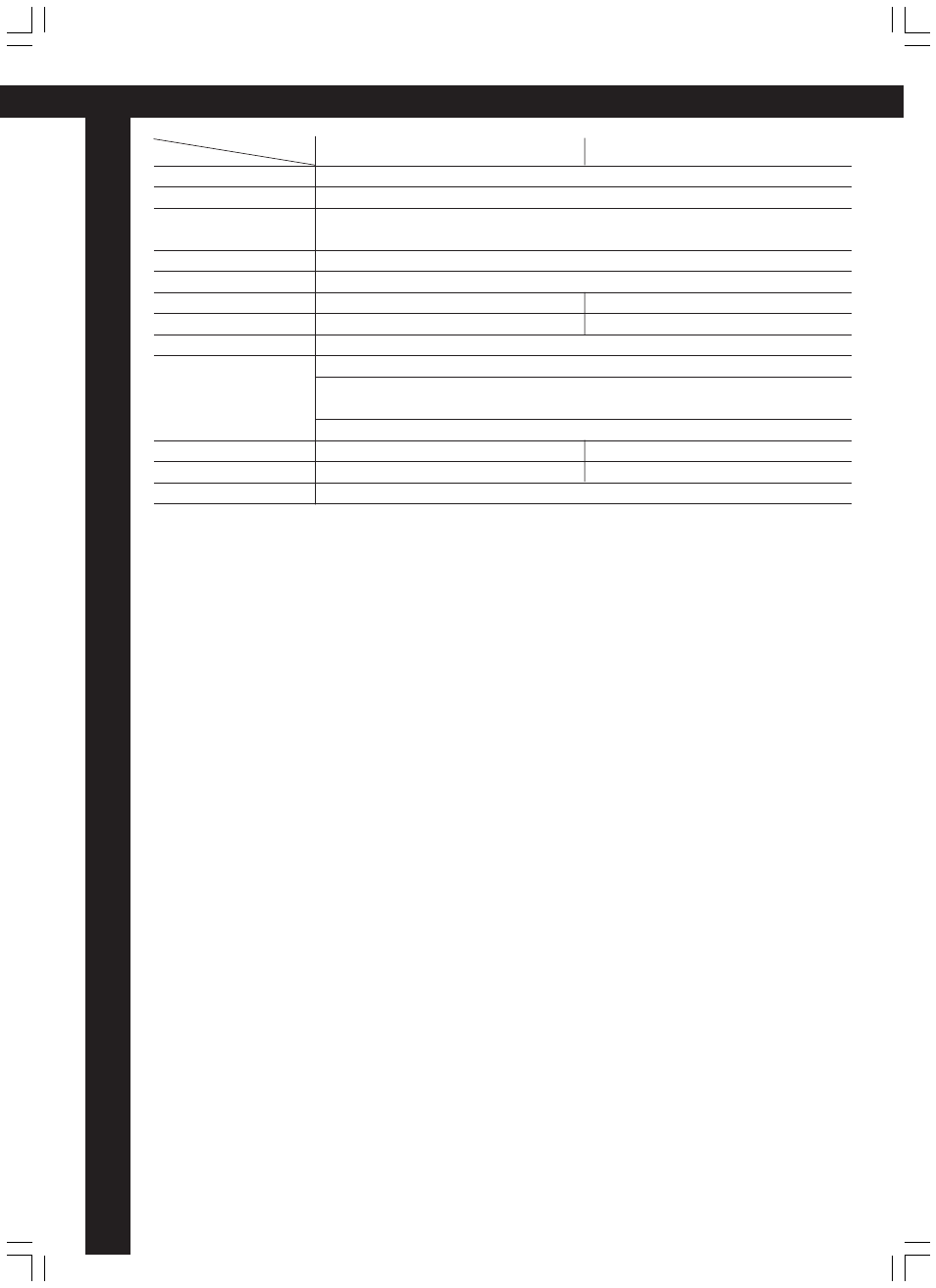 Specifications | JVC AV-14JT5EU User Manual | Page 29 / 29