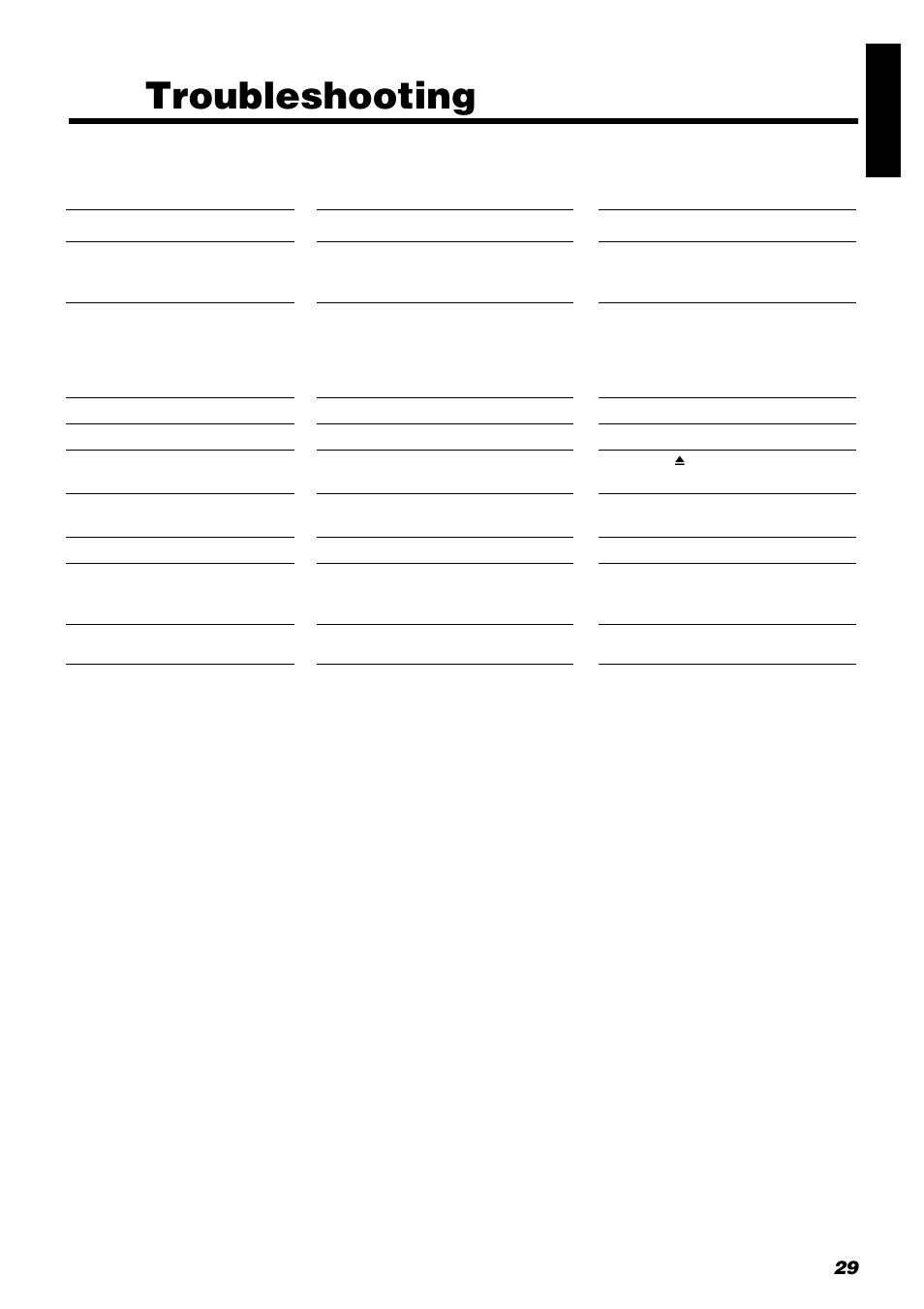 Troubleshooting | JVC UX-V9RMD User Manual | Page 33 / 35