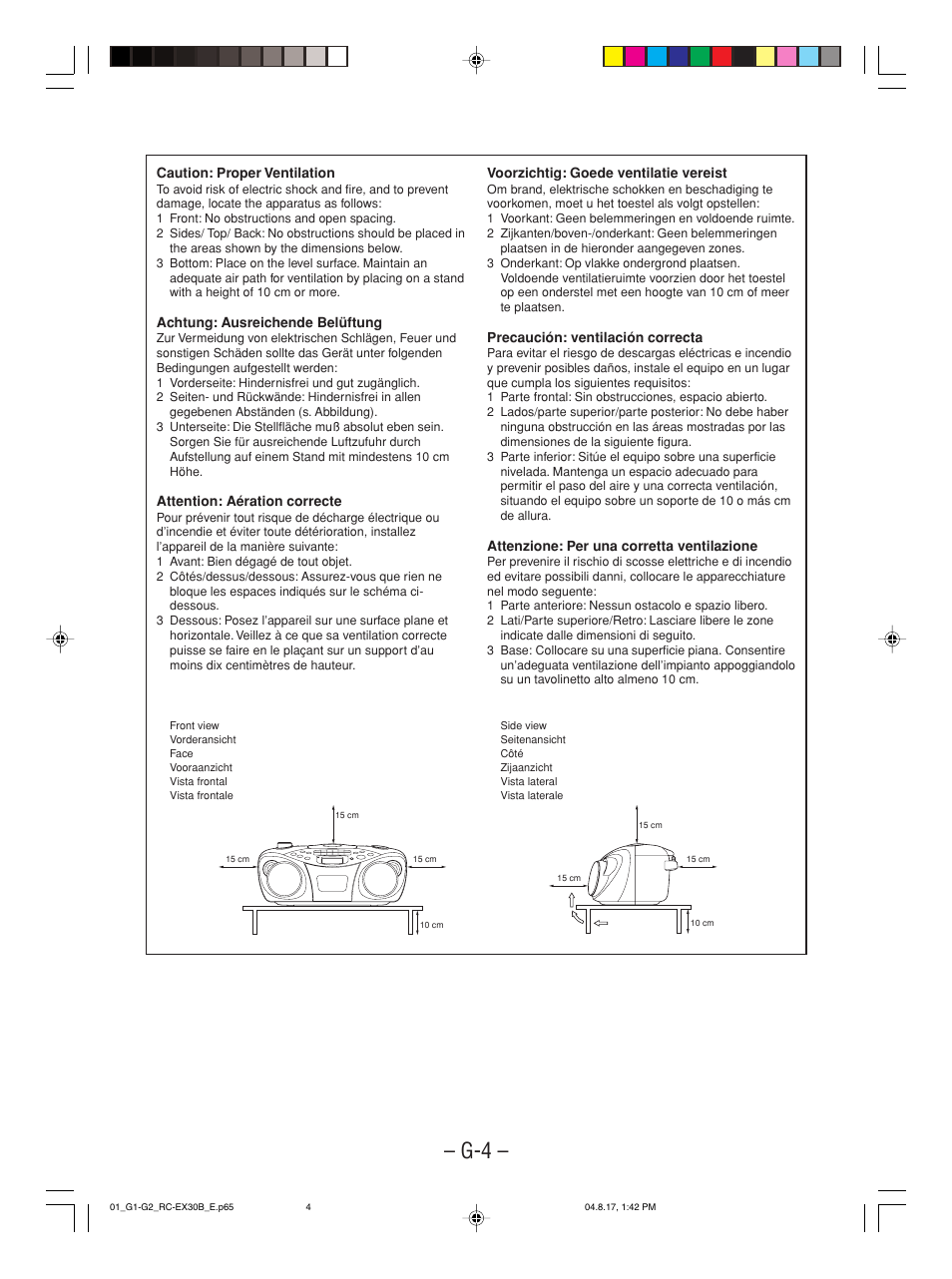 JVC RC-EX30B User Manual | Page 5 / 144