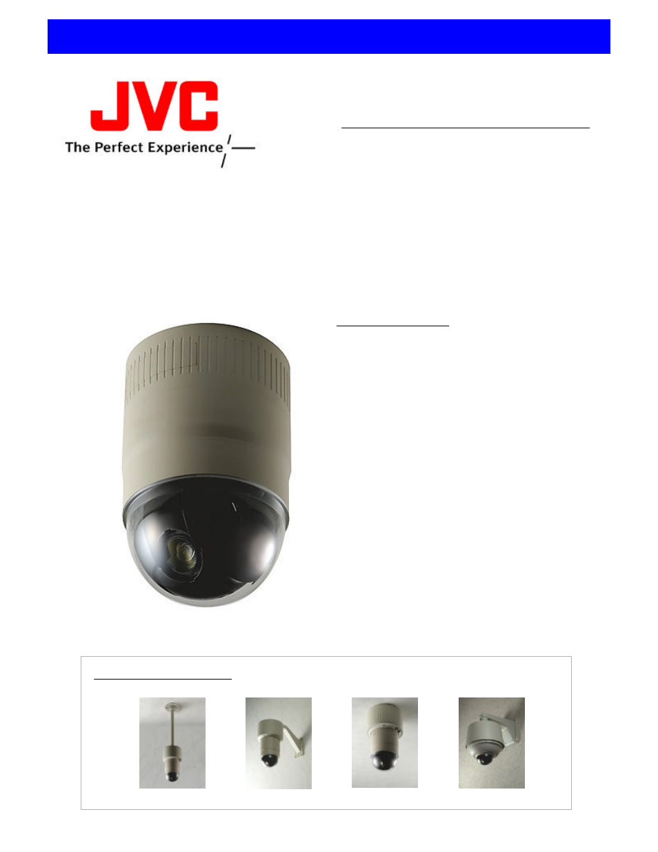 JVC TK-C625U User Manual | 1 page