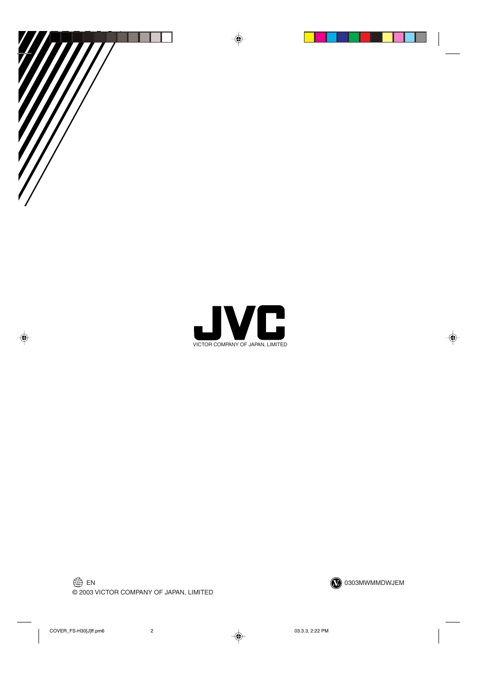 JVC CA-FSH30 User Manual | Page 32 / 32