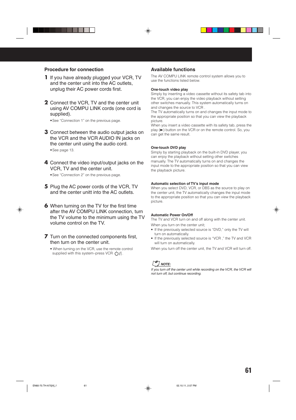 JVC TH-A75 User Manual | Page 65 / 76