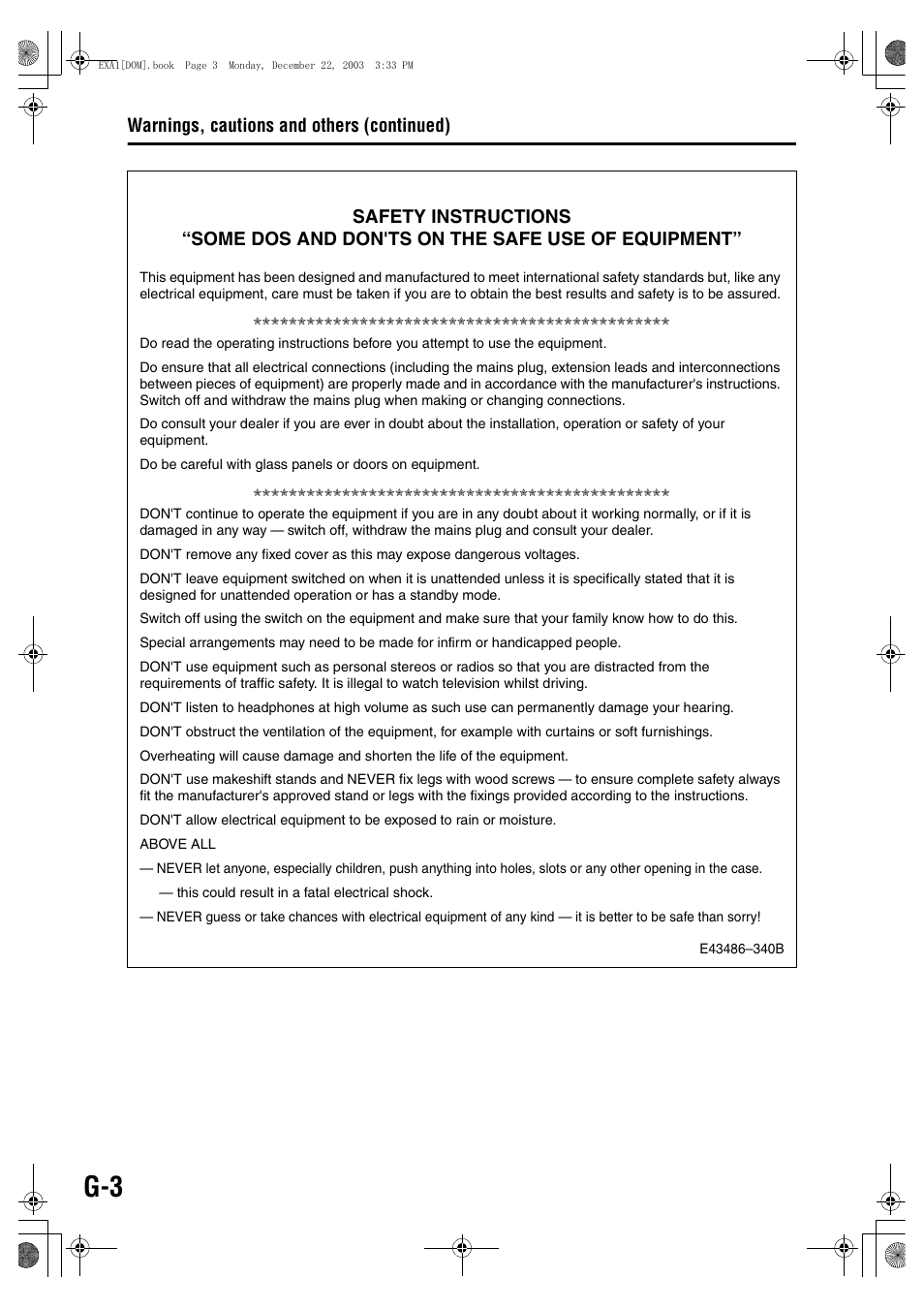 JVC CA-EXA5 User Manual | Page 4 / 47