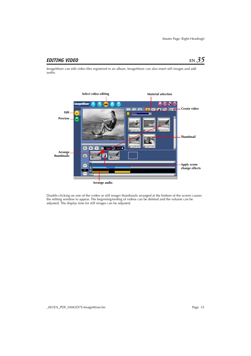 Editing video | JVC Digital Photo Navigator ImageMixer with VCD LYT1116-001A User Manual | Page 35 / 50