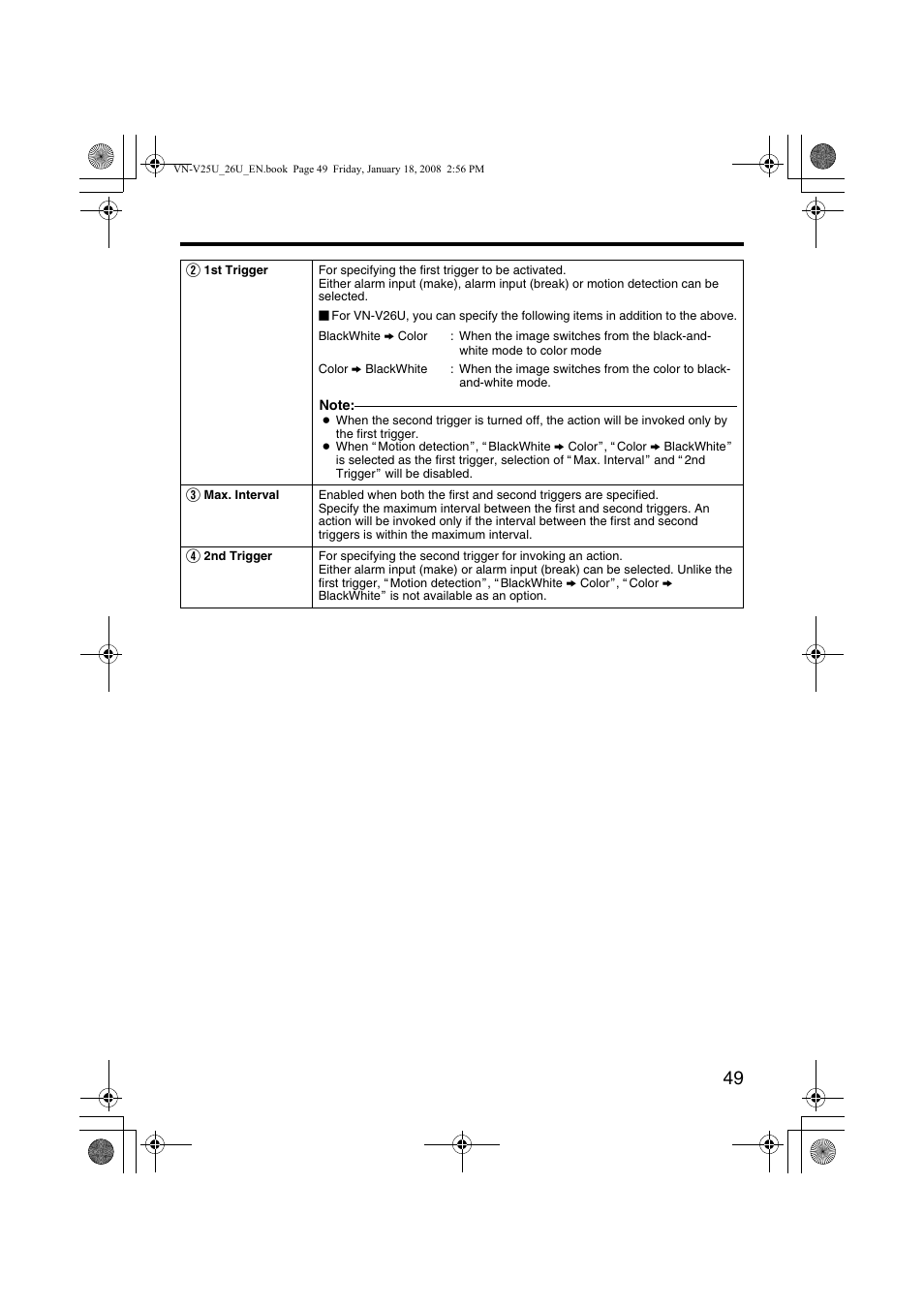 JVC VN-V25U VN-V26U User Manual | Page 49 / 104