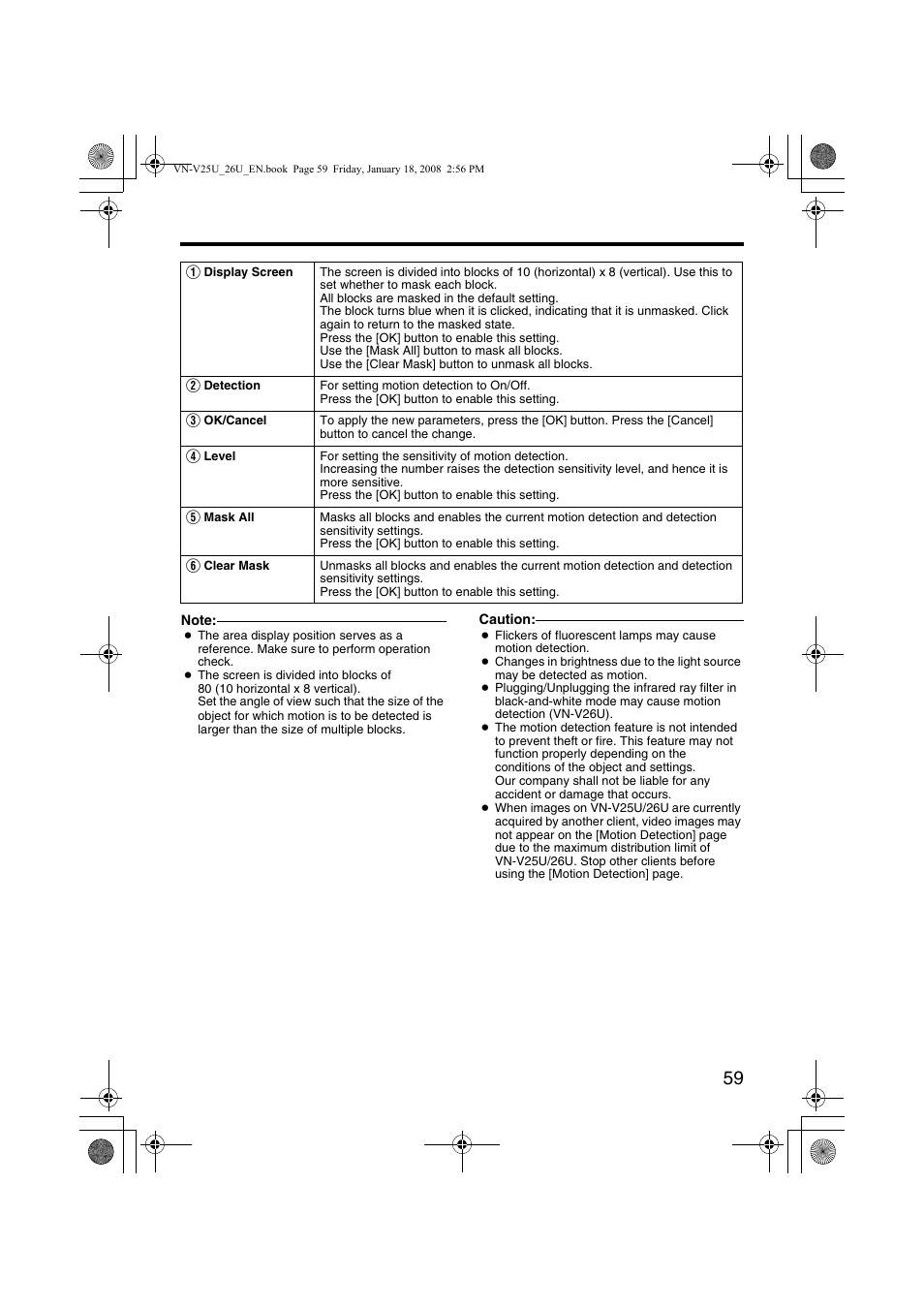 JVC VN-V25U VN-V26U User Manual | Page 59 / 104