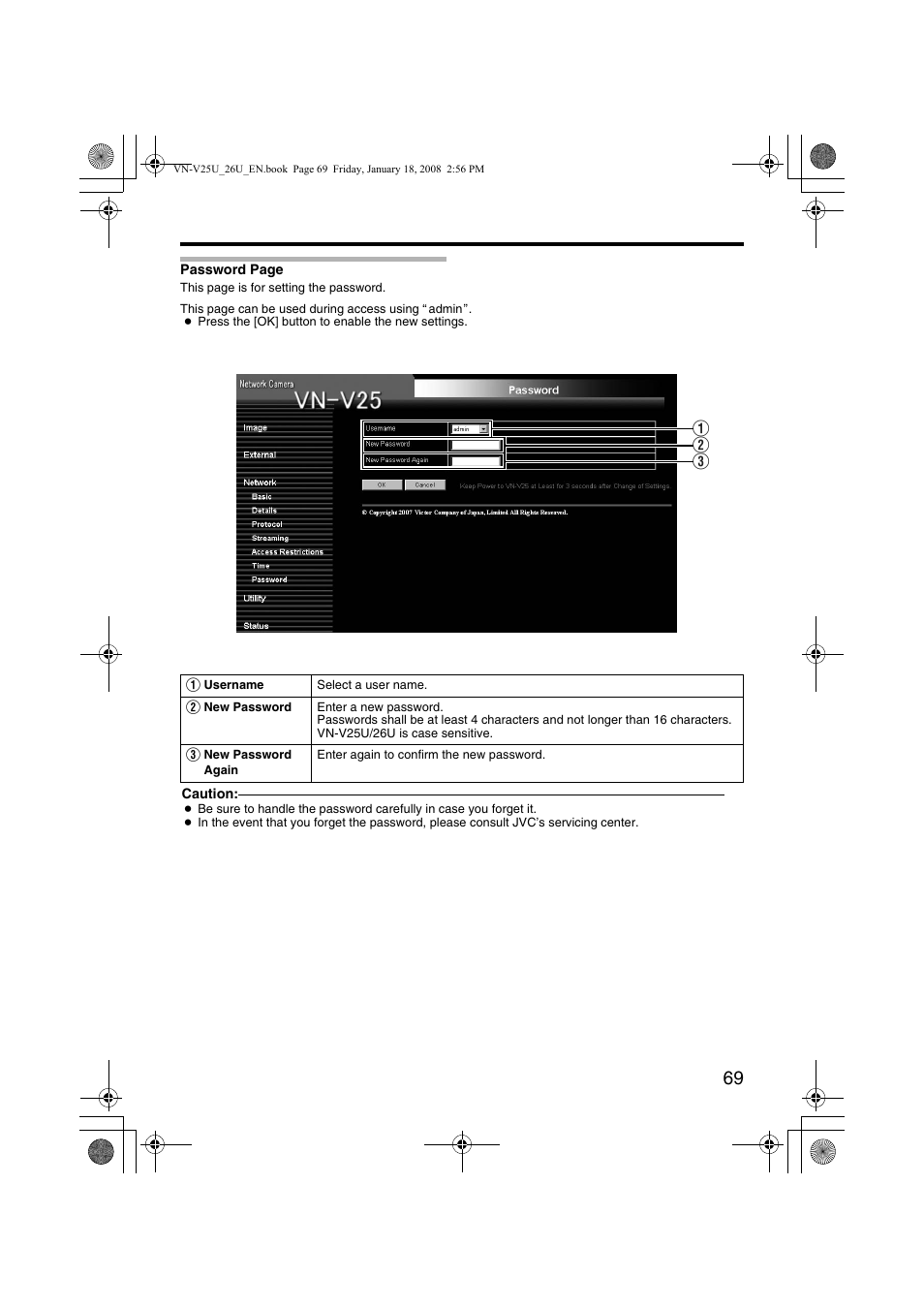 JVC VN-V25U VN-V26U User Manual | Page 69 / 104