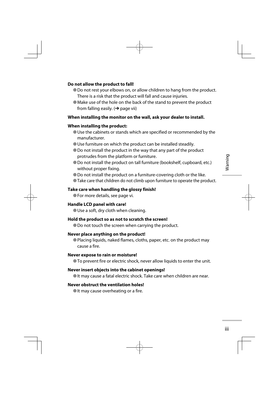 JVC LT-42WX70EU User Manual | Page 3 / 204