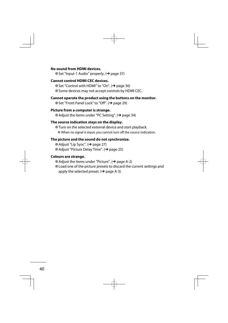 JVC LT-42WX70EU User Manual | Page 58 / 204