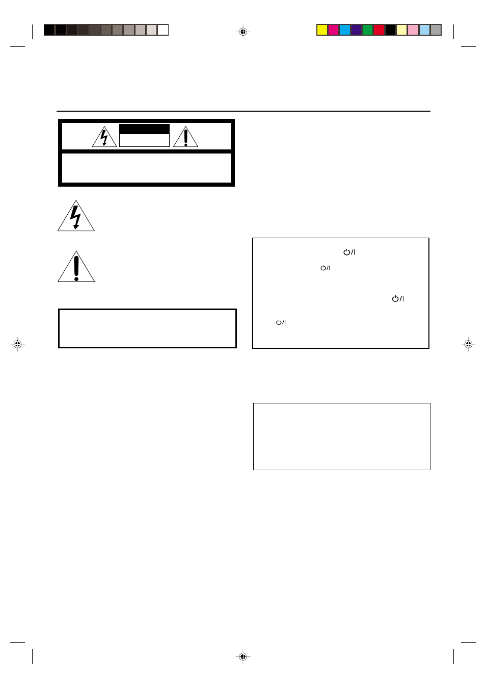 Warnings, Caution | JVC NX-CDR7 User Manual | Page 2 / 58