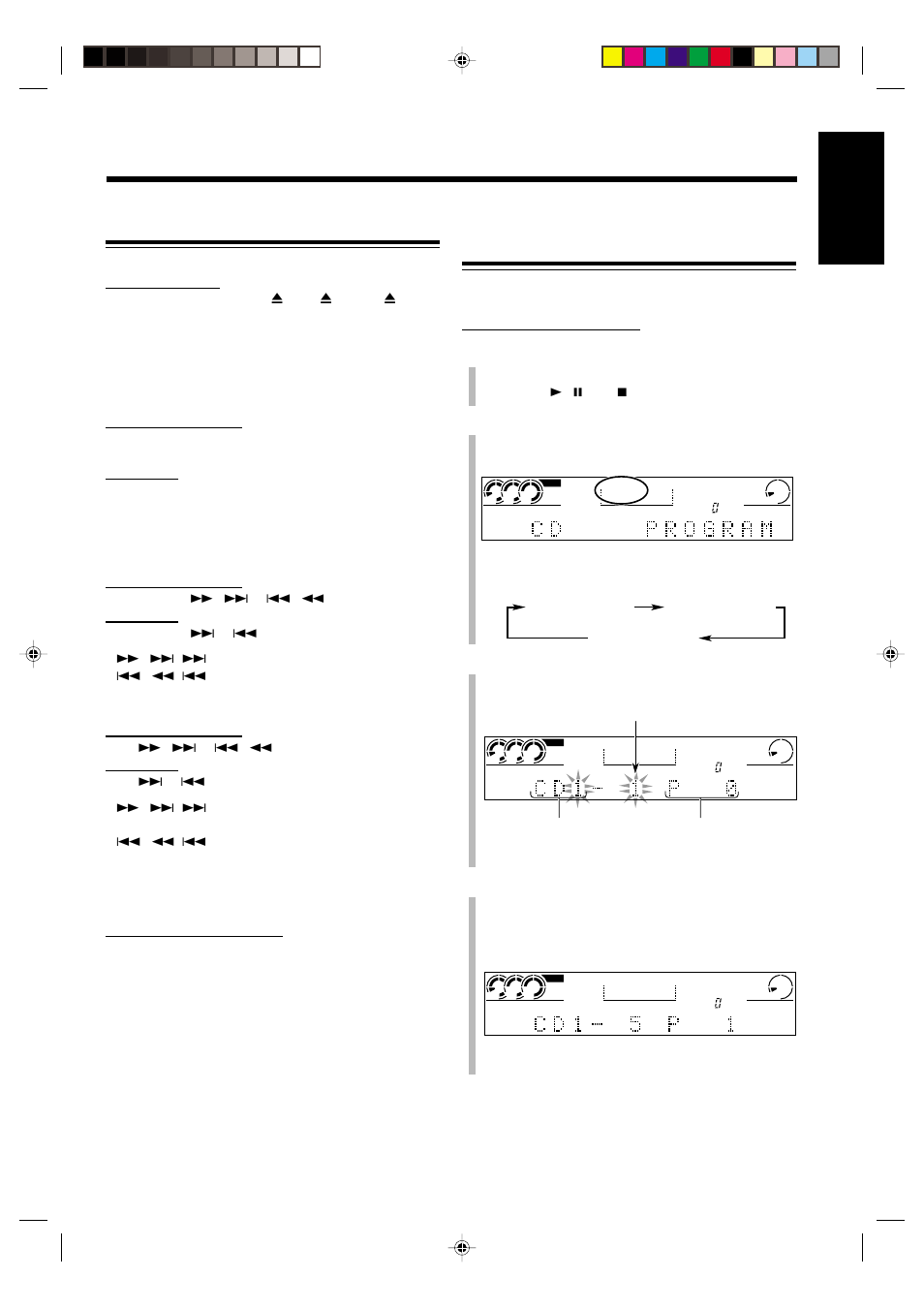 English basic disc operations | JVC NX-CDR7 User Manual | Page 25 / 58